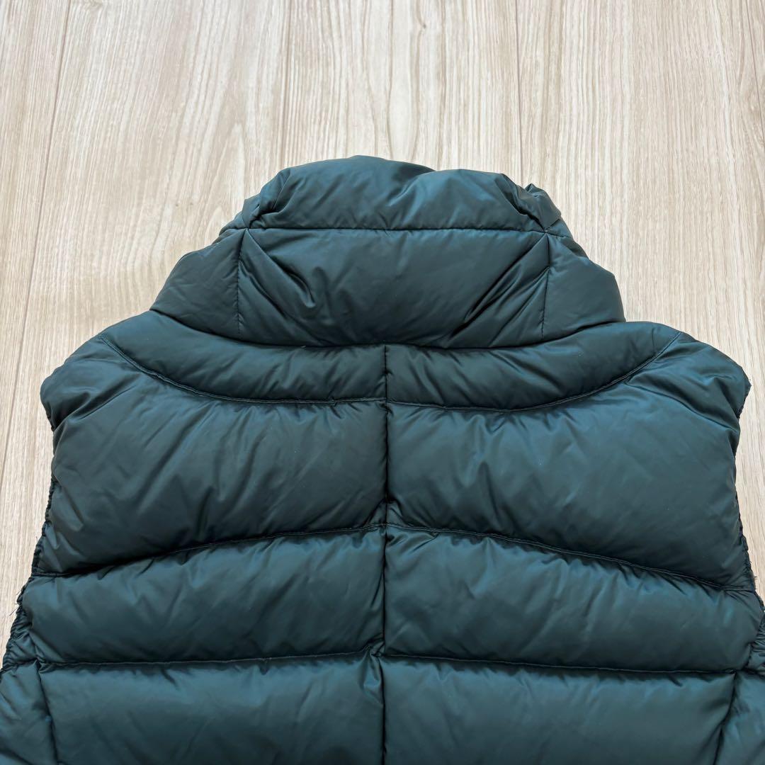 【極美品】Leilian 現行 ダウンベスト ダークグリーン 13+ XL 軽量