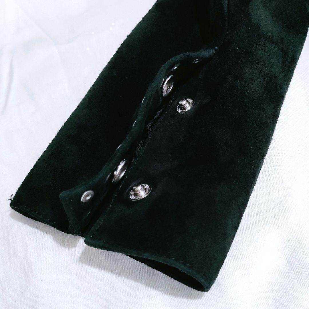 【a021】Theory セオリー 美品 レザー ジャケット 羊革 スエード S