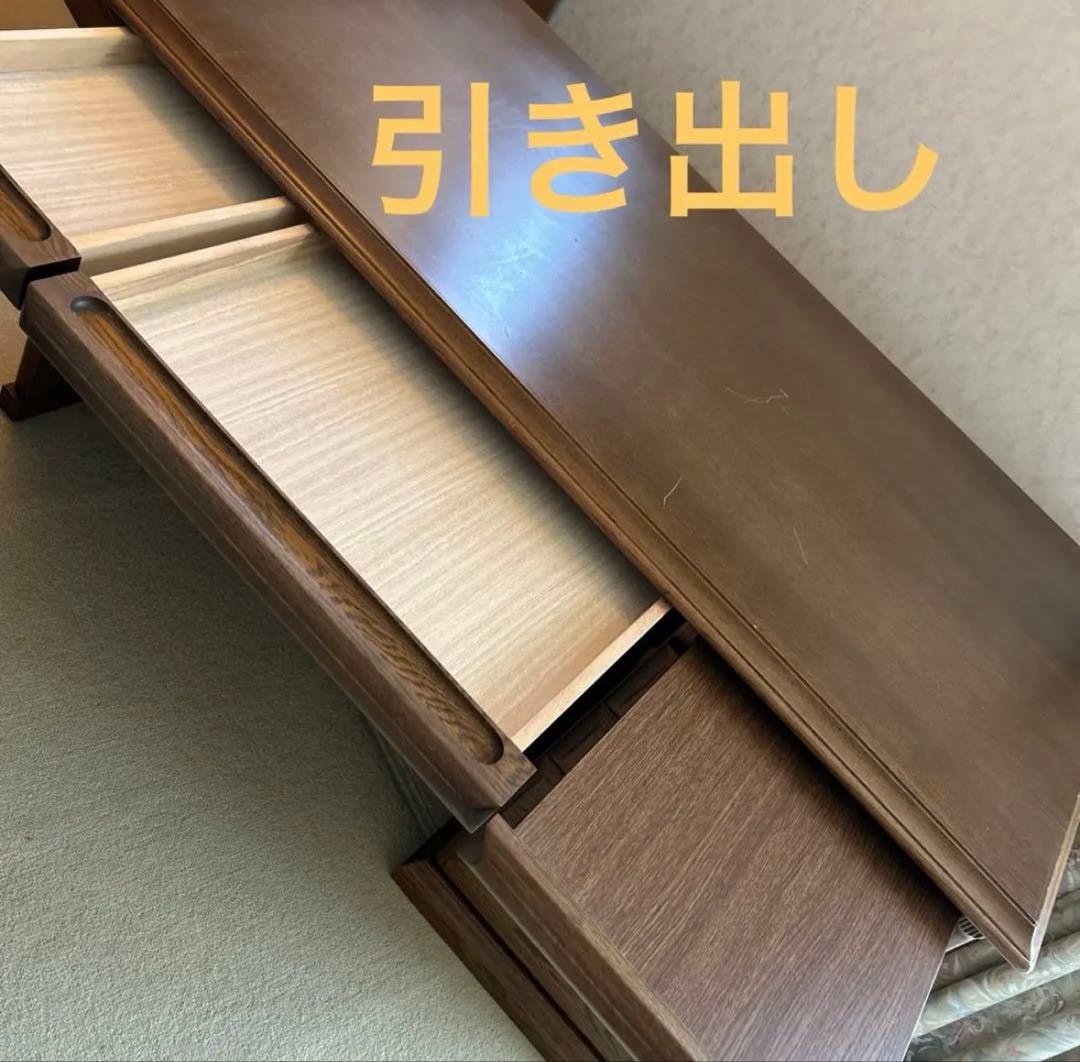 片袖書斎机 デスク パソコンデスク ナラ天然杢 起立木工