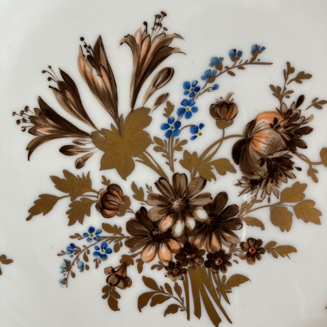 アンティークマイセン  セピアカマイユのブーケ