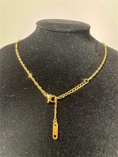 《美品/日本製18金》K18ゴールド リンクチェーン ネックレス2.07g