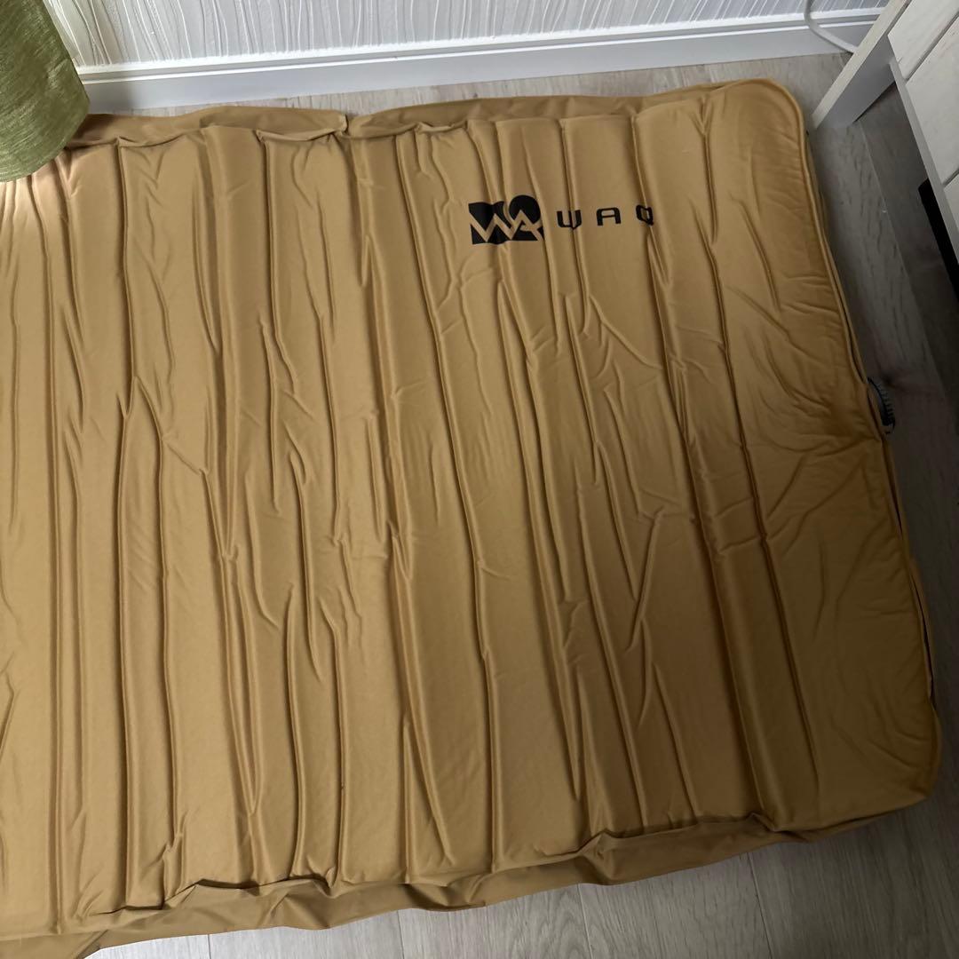 WAQ インフレーターマット キャンプマット 10cm シングル