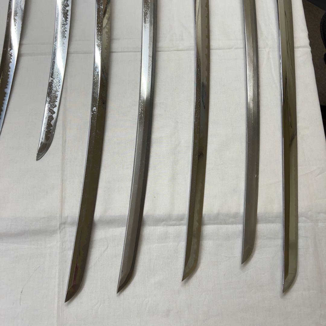 【ジャンク】模造10本セット 傷あり品 太刀脇差 日本刀現状品