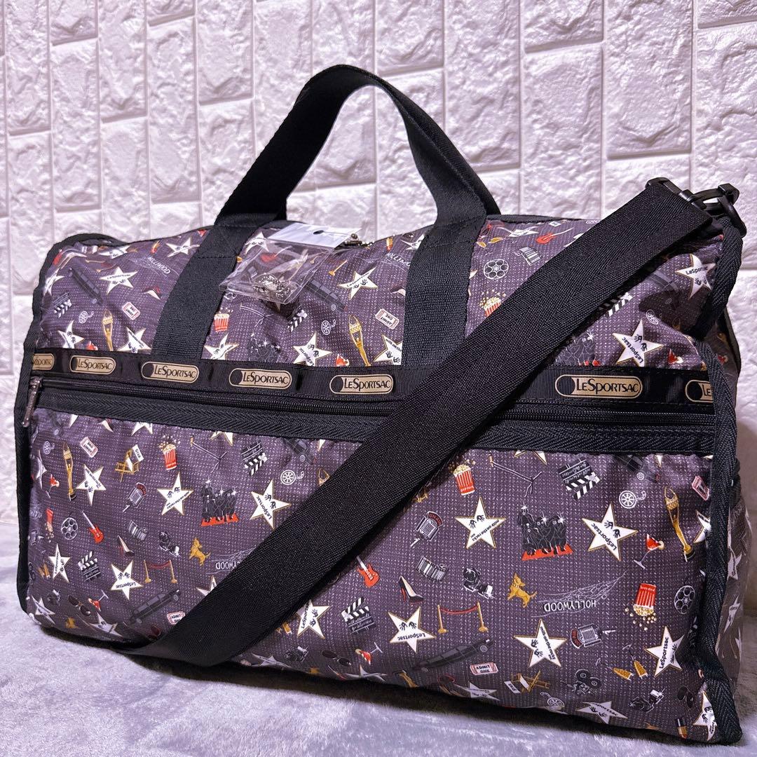 【未使用】レスポートサック ボストンバッグ 2way XL 特大 ハリウッド 鍵