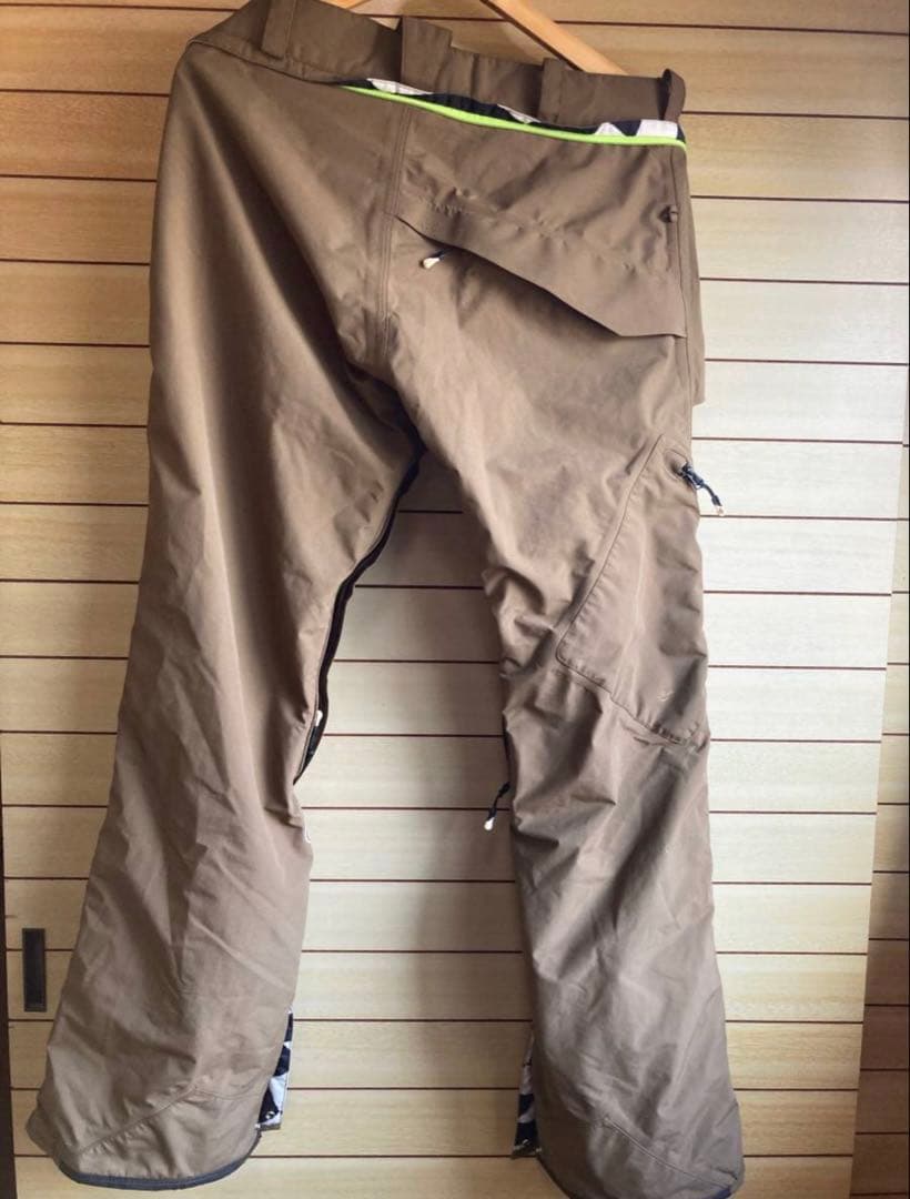 VOLCOM GORE-TEX スノーボードパンツ ブラウン SPサイズ