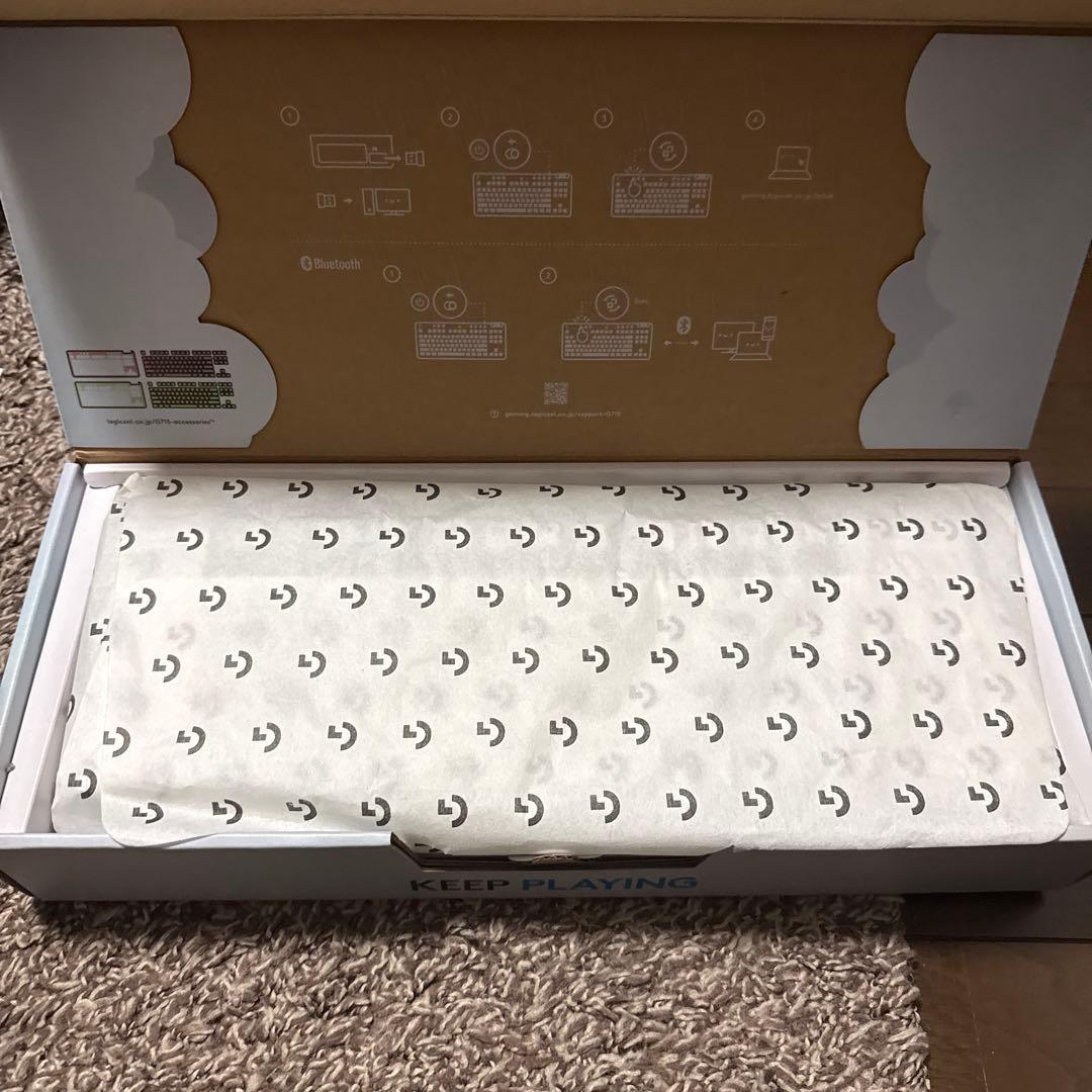 Logicool G715 静軸赤