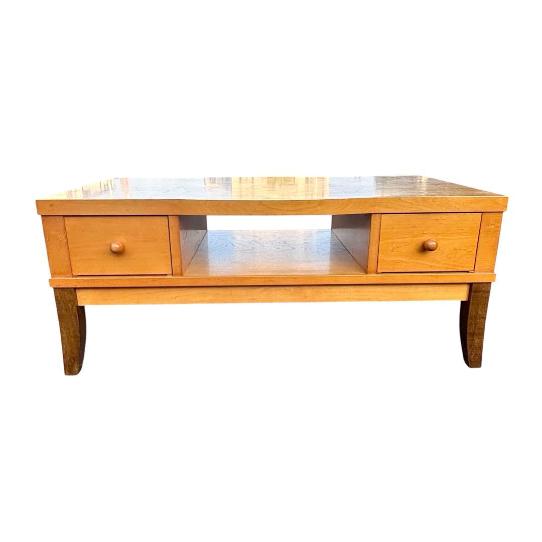 高級　カントリー調　無垢材　テレビボード台　ローボード　テーブル　北欧