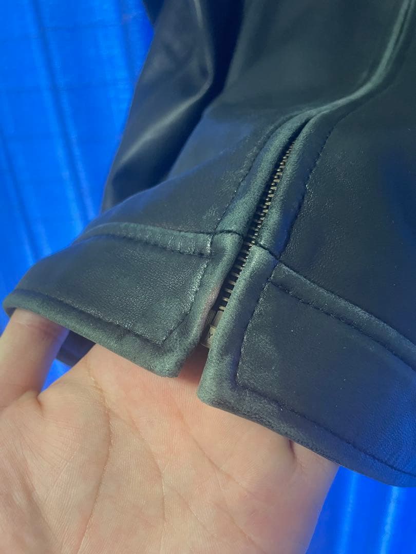 【最終値下中】ラルフローレン　革ジャケット　ブラウン