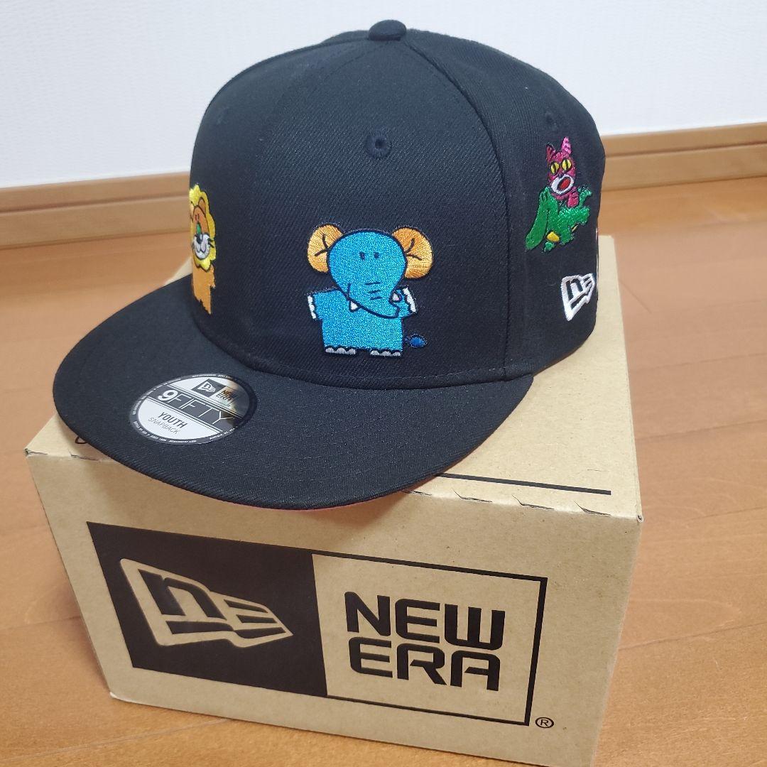 youth 9FIFTY たべっ子どうぶつ 未使用に近い ブラック キッズ　黒
