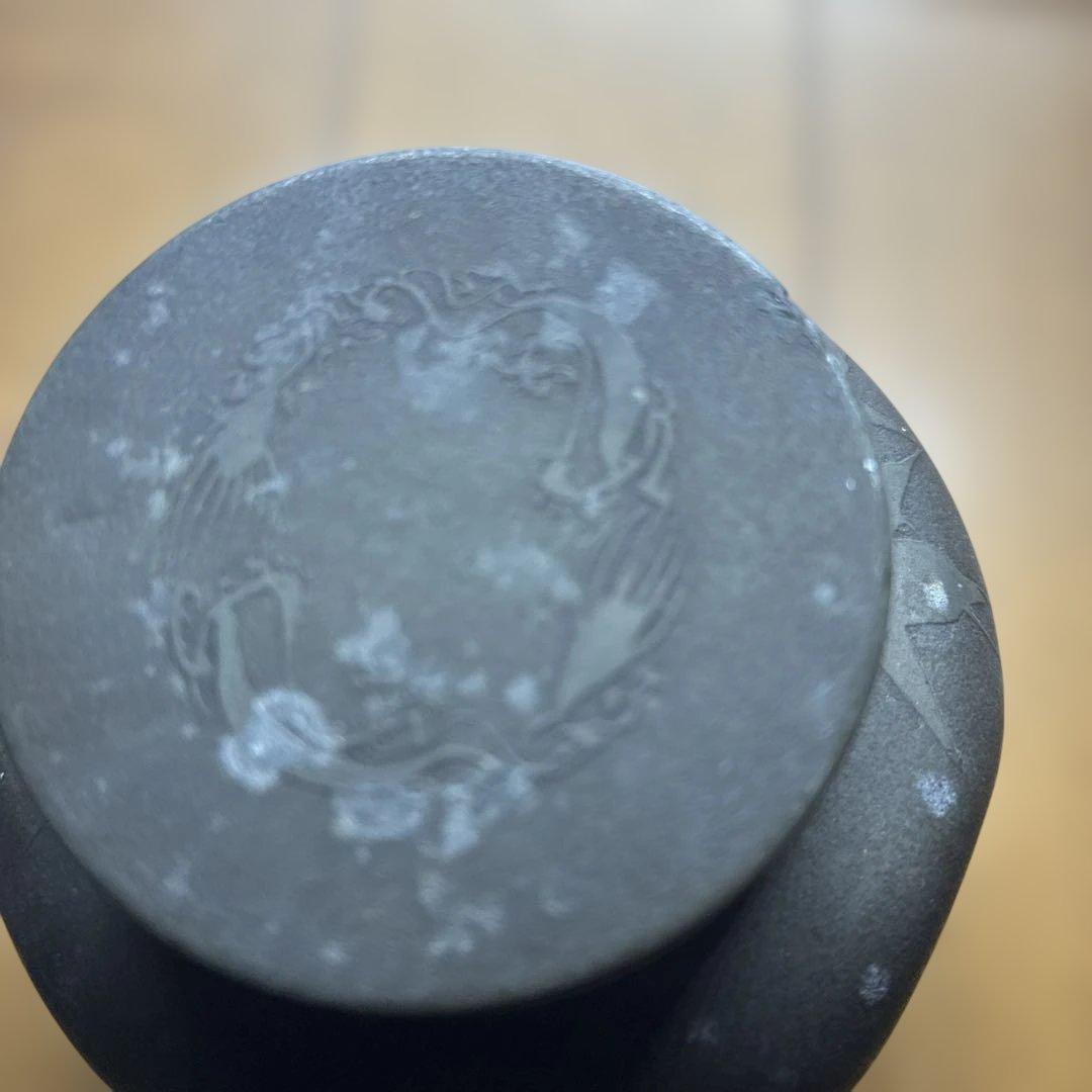 中国美術 煎茶 唐物 古錫 茶入 萬壽堂造　時代物 古美術