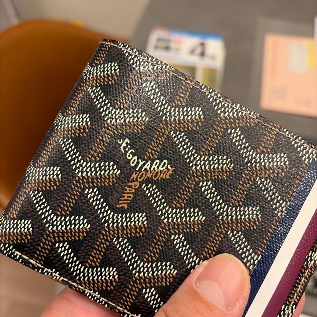 Goyard 二つ折り財布 モノグラムブラウン