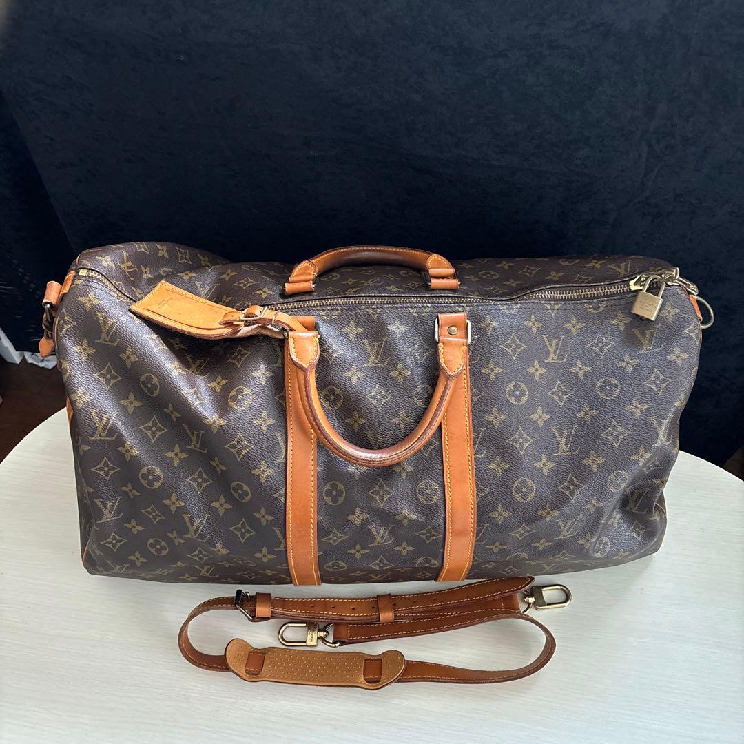 ルイヴィトン ボストンバッグ　キーポル55　バンドリエール