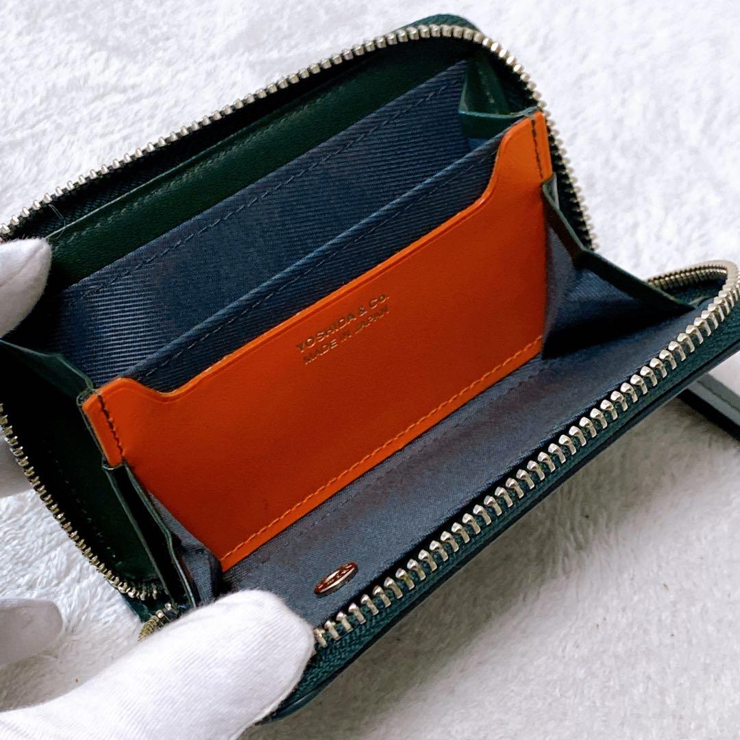 美品　PORTER ポーター　エンチェイス　&カードケース　グリーン　現行