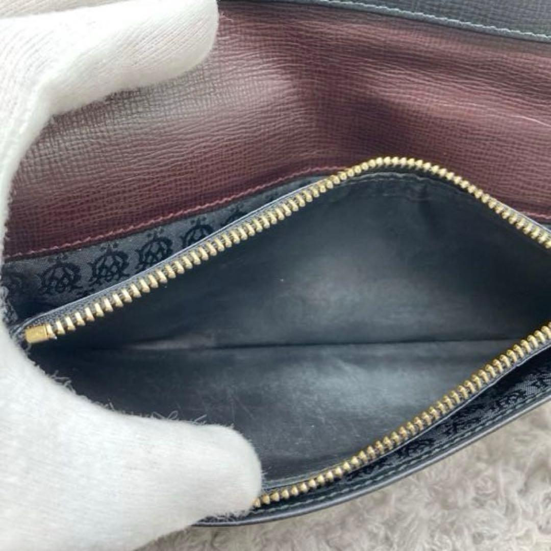 素敵❗️dunhill 長財布メンズレザーブラック