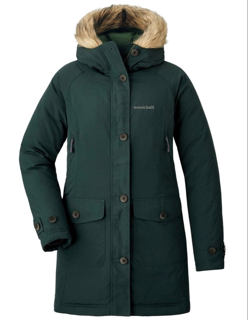 美品　モンベル ハスキーコート ダウン レディース　1101569