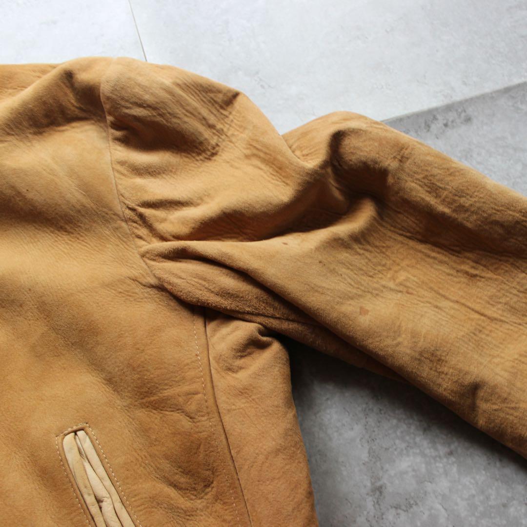 古着　50s mcregor ファラオ　ジャケット　ショート丈　スエード