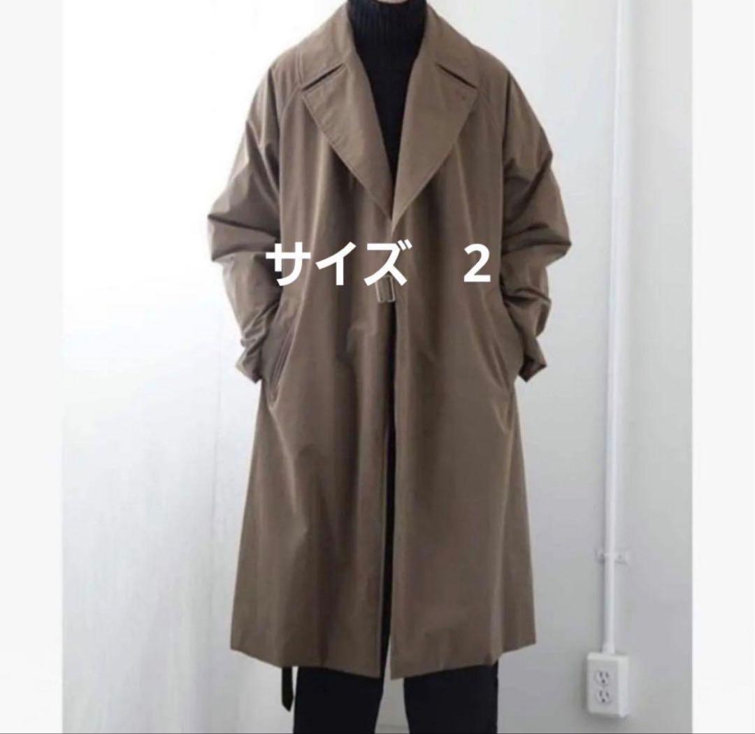 comoliコモリ名作19AWコットンナイロンタイロッケンコート