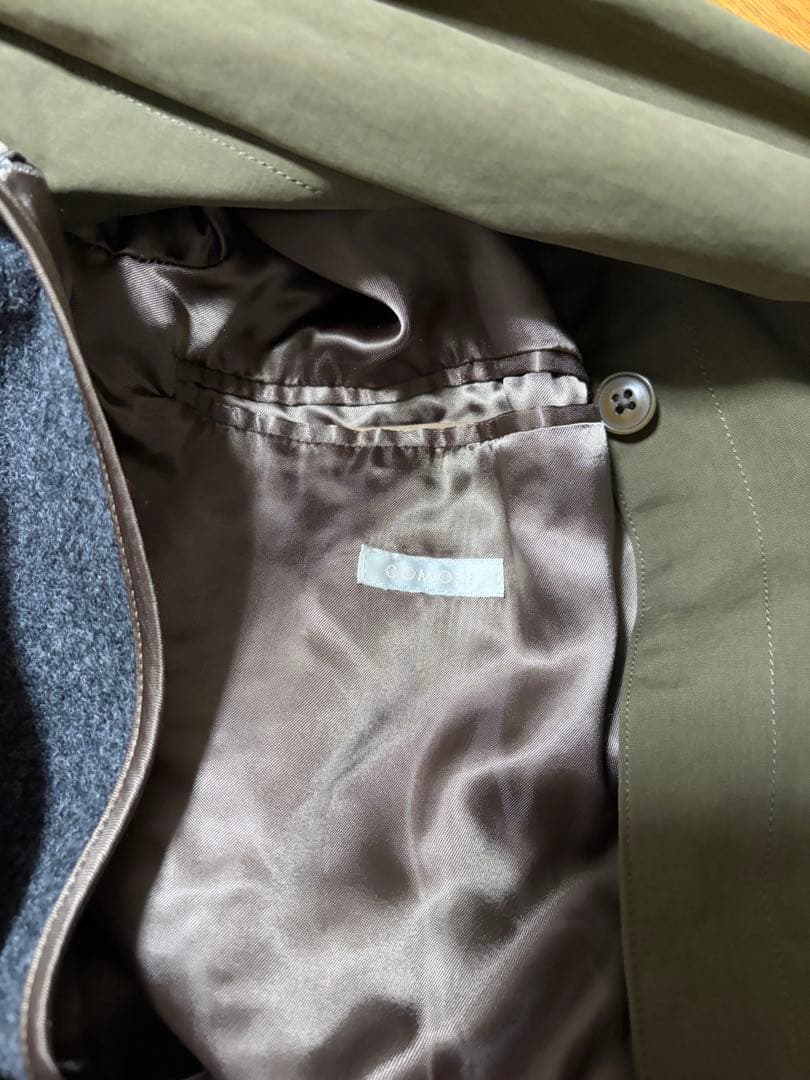 comoliコモリ名作19AWコットンナイロンタイロッケンコート