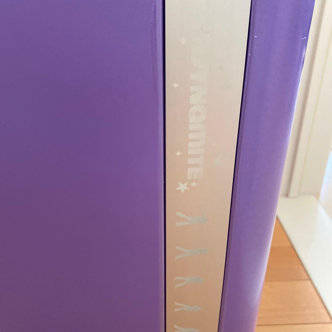 BTS Dynamite Samsonite RED スピナー45