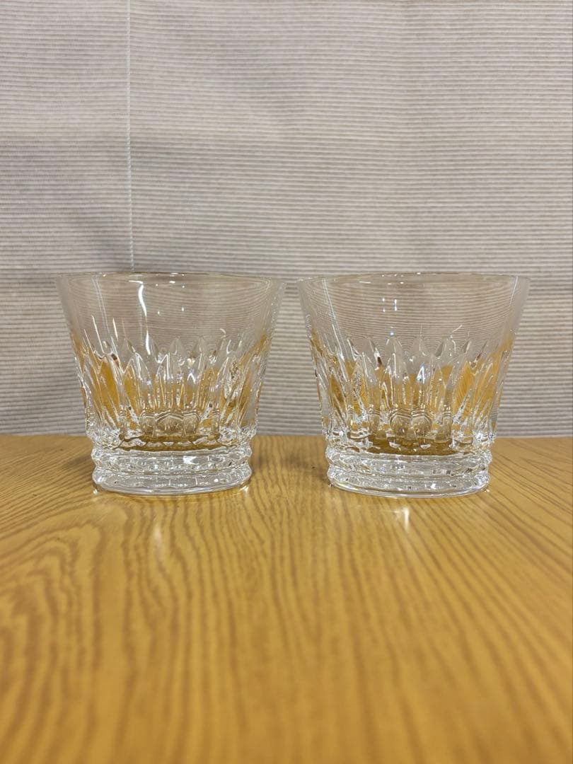 Baccarat バカラ クリスタルカットガラス ペアグラス 酒器 新品未使用