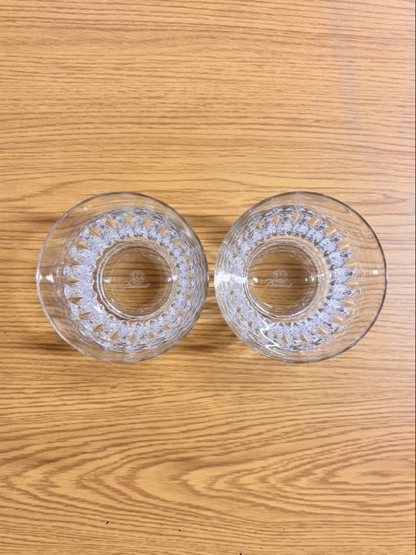 Baccarat バカラ クリスタルカットガラス ペアグラス 酒器 新品未使用