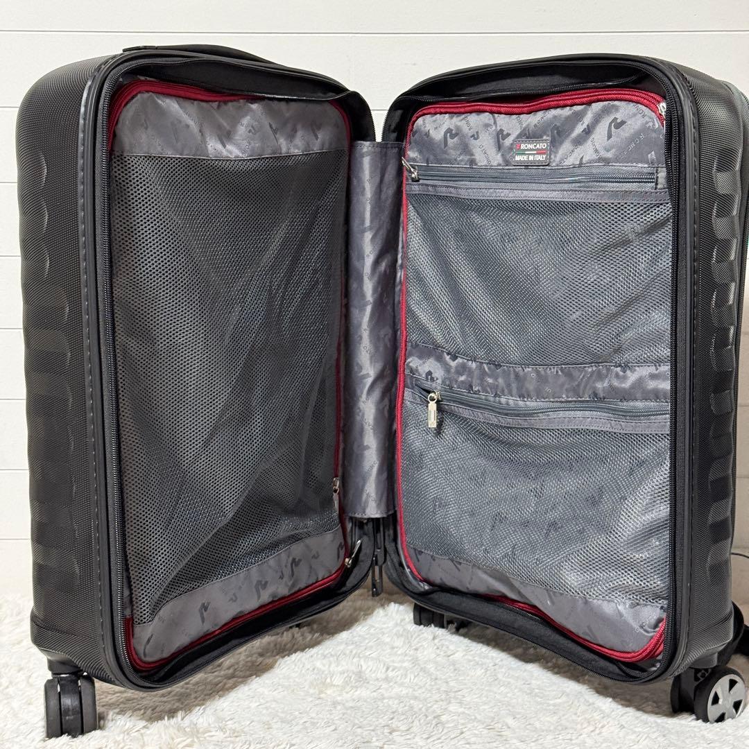 美品✨ロンカート　ダブル　キャリーケース　バックパック　ブラック　2way