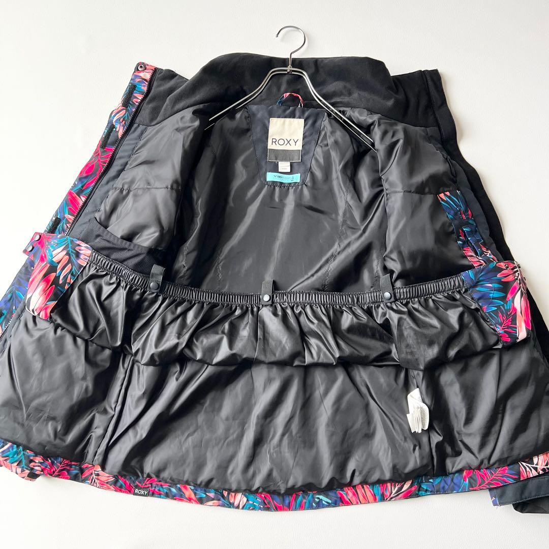 3250【美品】ROXY ジャケット 袖切替デザイン トロピカル　レディース