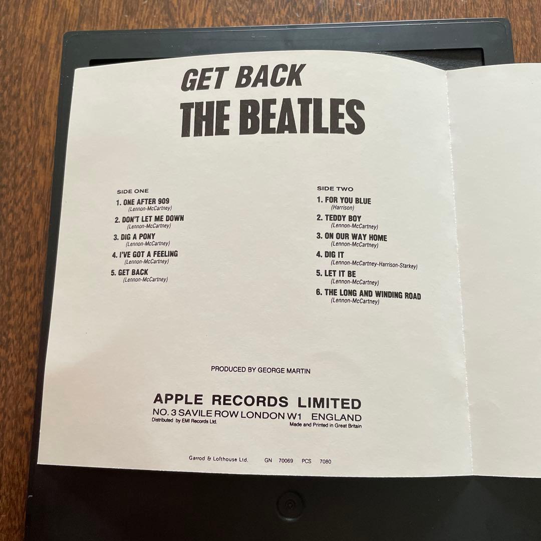 【激レア】THE BEATLES「GET BACK」PROMOTIONAL CD