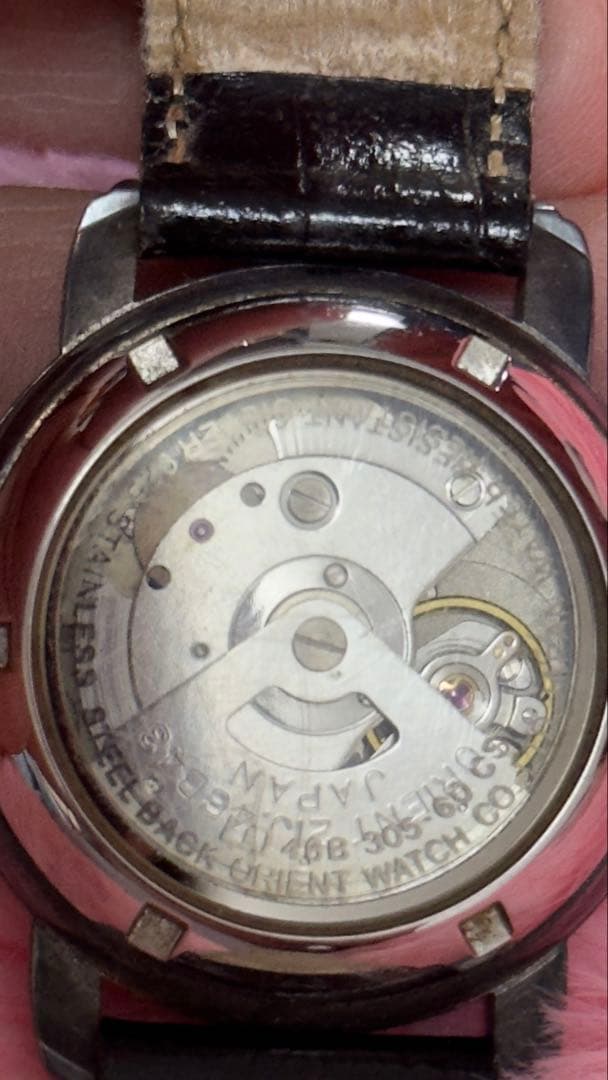 時計 Orient automatic watch with a silver 925