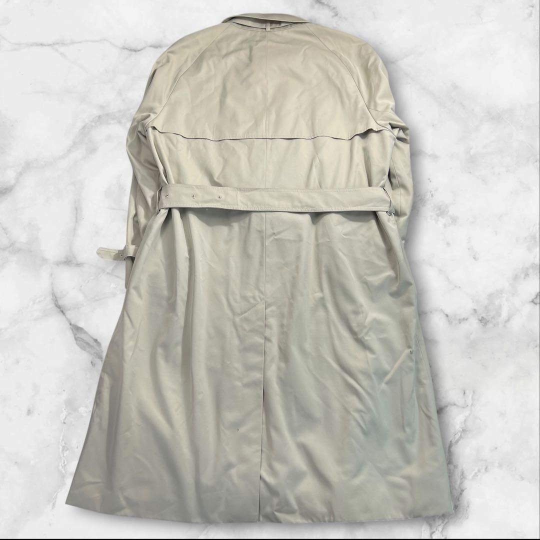 人気 Aquascutum LONDON AQUA5 ステンカラーコート XL