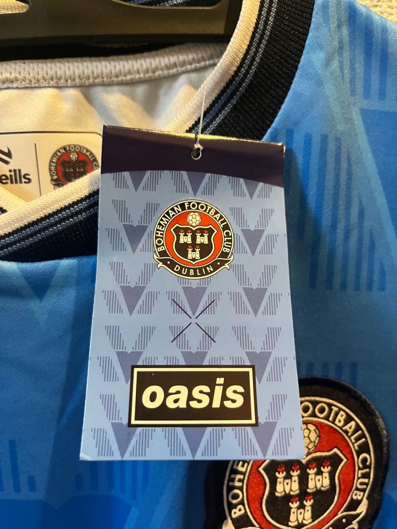 【タグ付き新品未着用】ボヘミアンFC × オアシス コラボユニフォーム Sサイズ