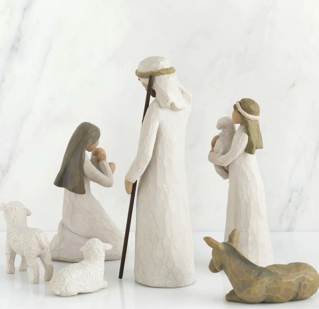 Willow Tree クリスマス置物 ナティビティ ウィローツリー　降誕