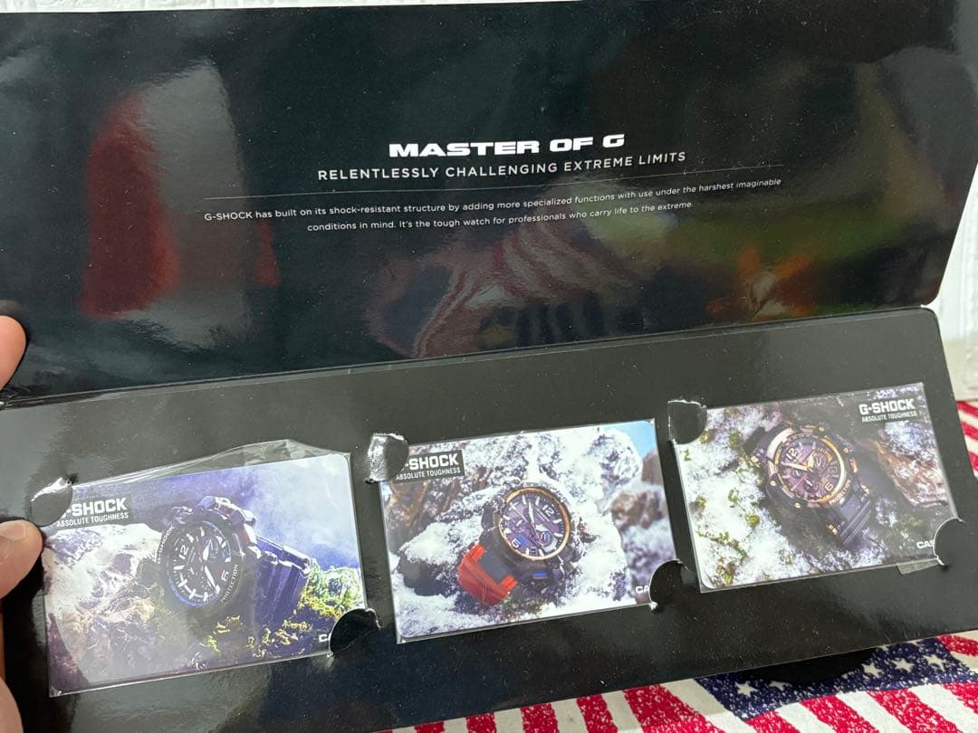 ٩( ᐛ )وG-SHOCKフィギュア&ノベルティ5点セット☆台座欠品(^_-)