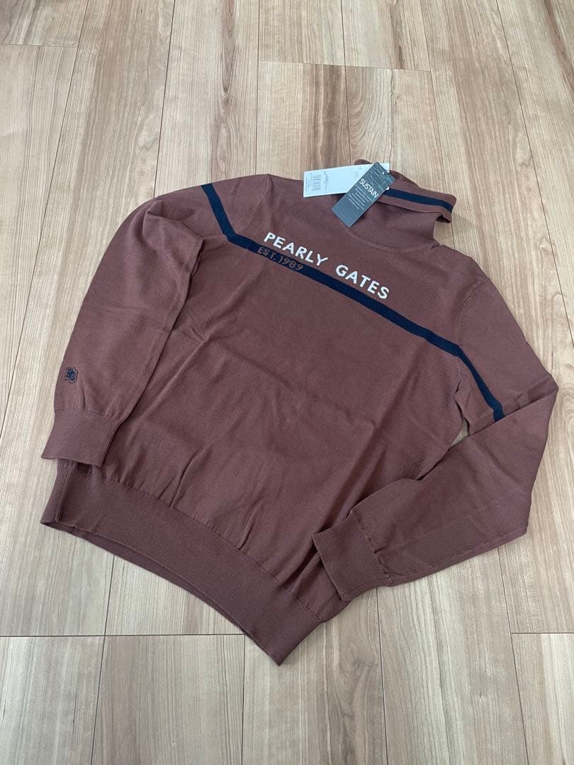 セール中【新品】PEARLY GATES モックネック セーター ニットサイズ1