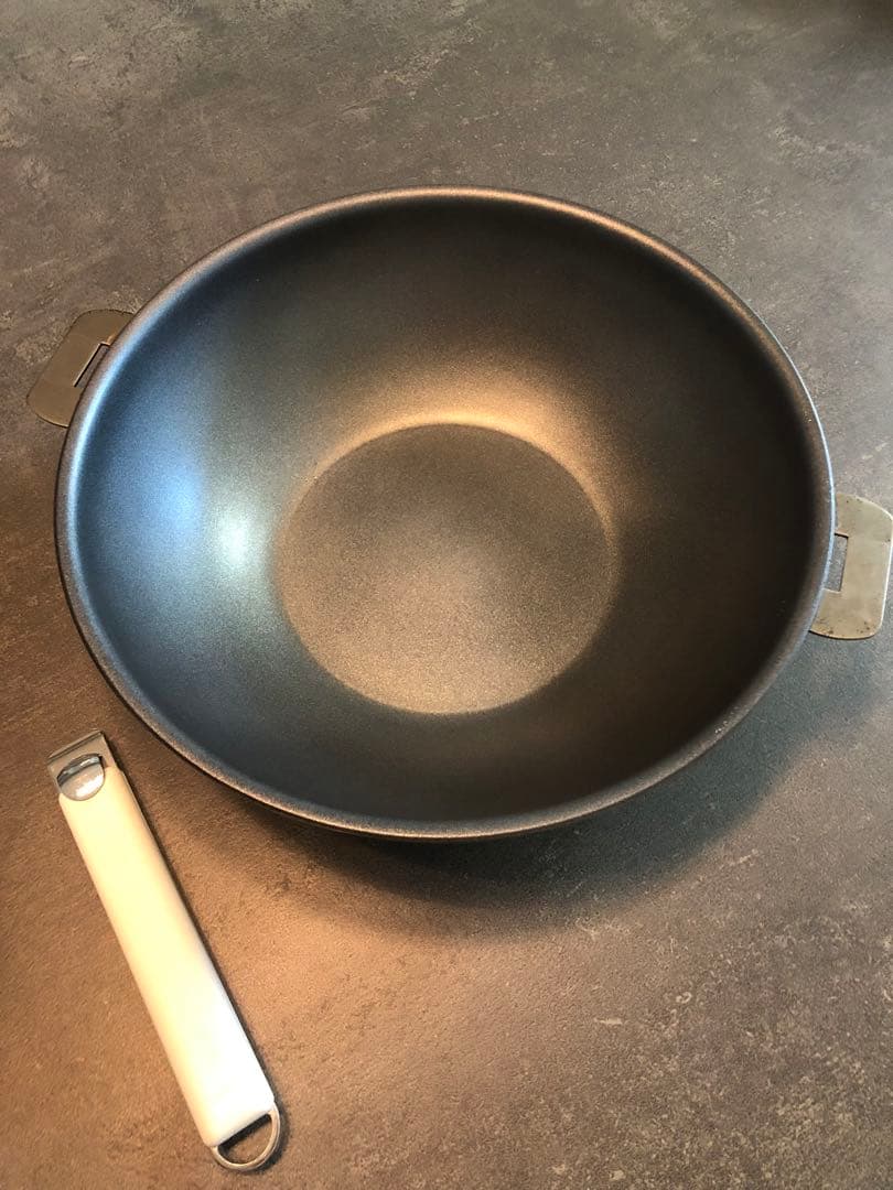 クリステル　メンテナンス済み　中華鍋　28cm