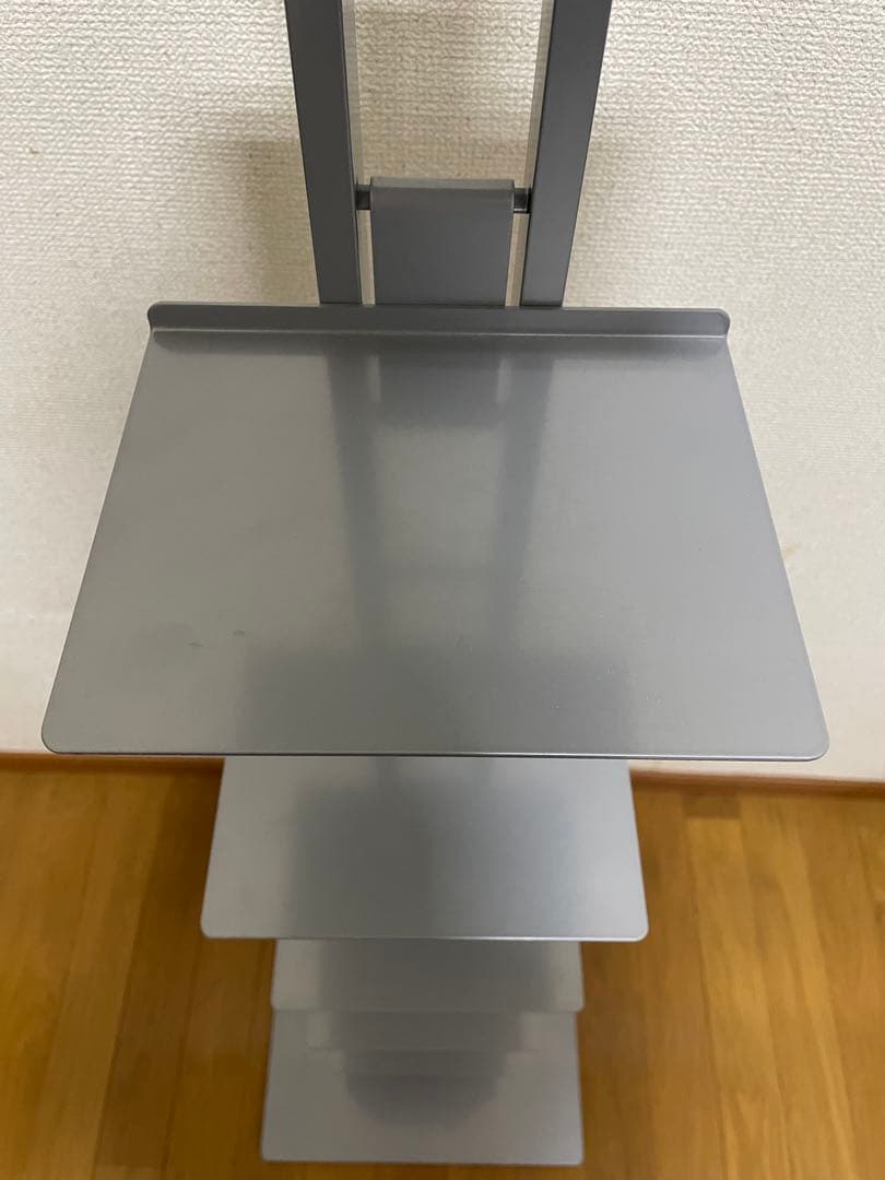 ルネセイコウ タワーシェルフ シルバー