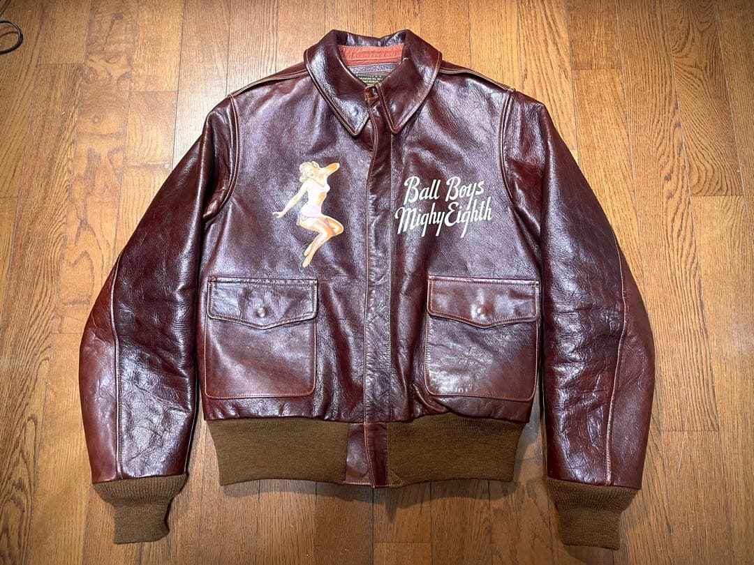 BuzzRicksons バズリクソンズ A-2 ROUGH WEAR 実名復刻