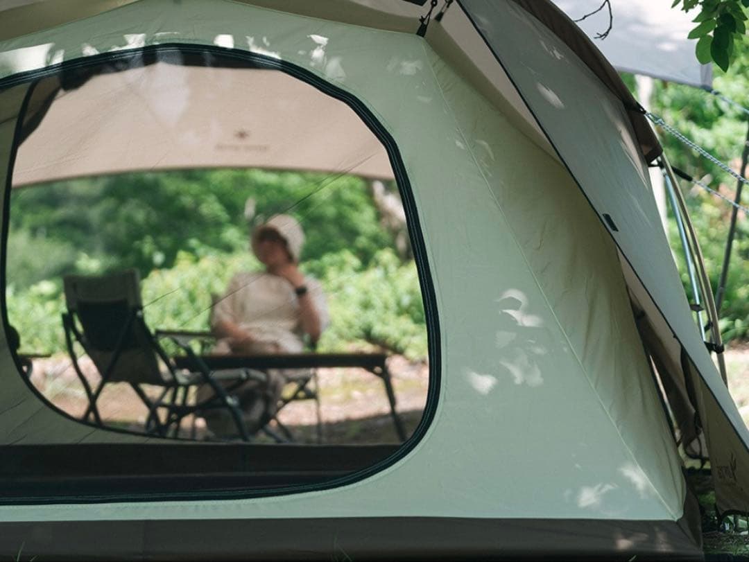 最安★美品【 peak】ランドネストM テントタープ シートマットセット