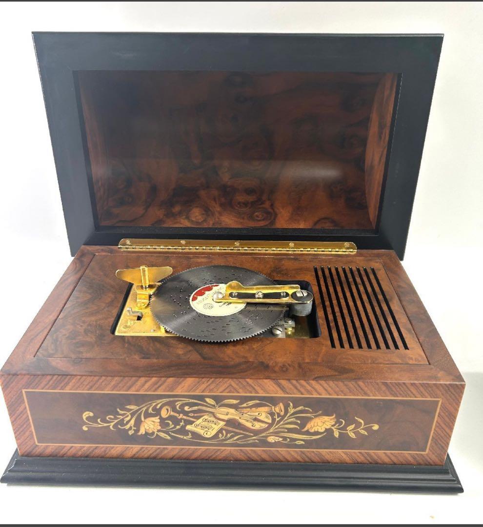 美品REUGE リュージュ　ディスク式オルゴール