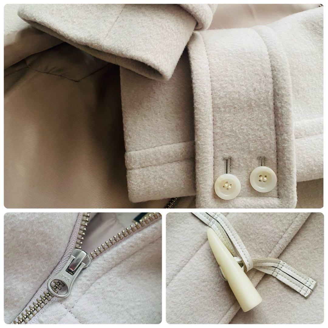 グレースコンチネンタル●極美品●2way フォックスファー ロングダッフルコート