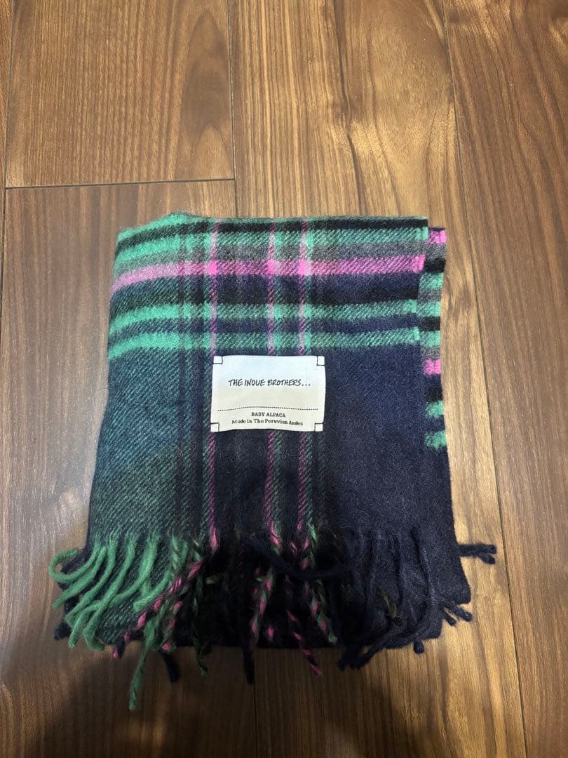 THE INOUE BROTHERS... BRUSHED SCARFマフラー