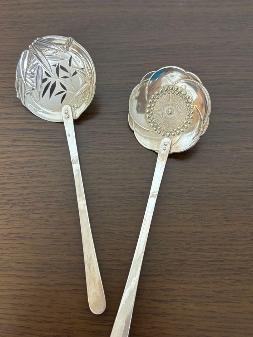 湯豆腐スプーンセット 銀製 三越