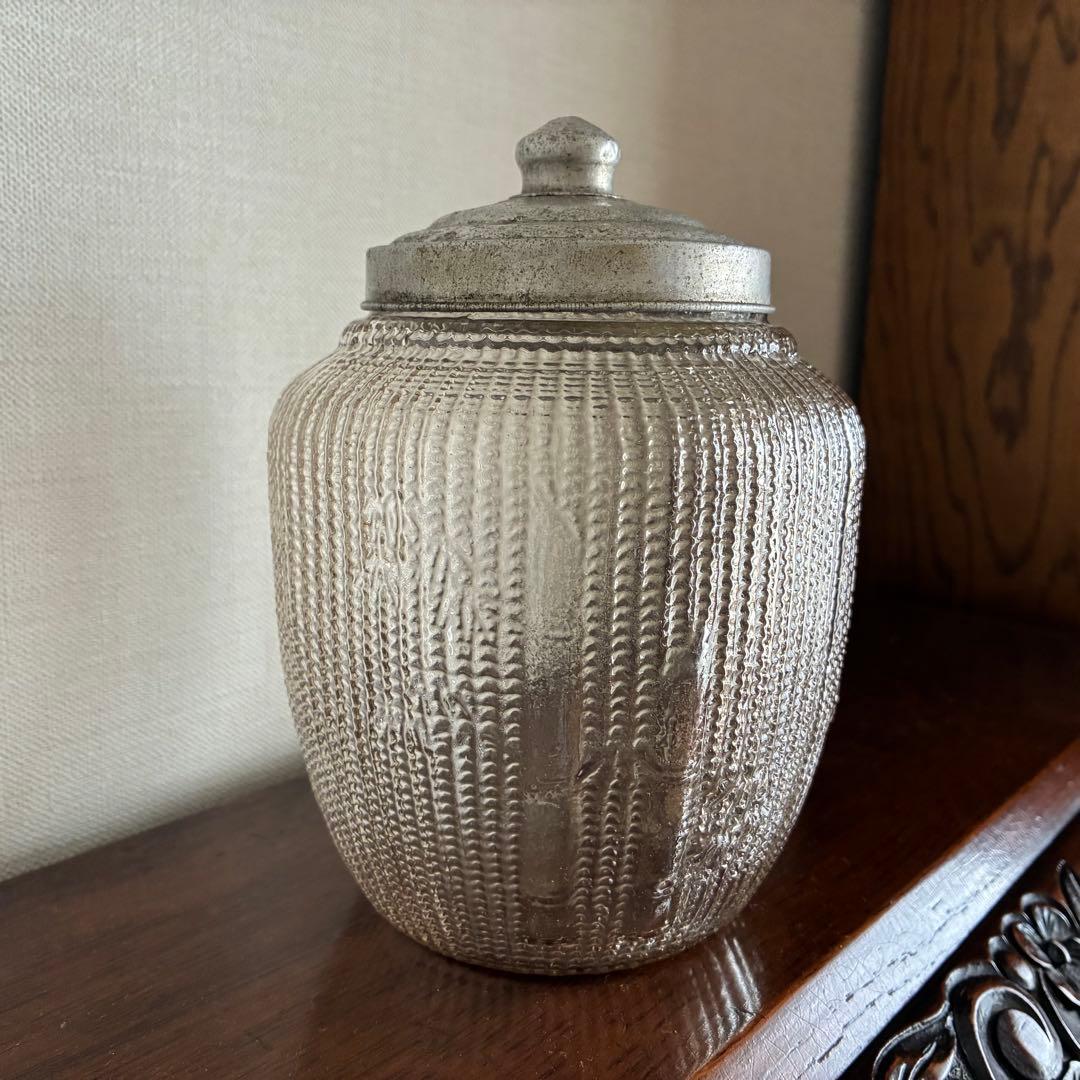 松竹梅のあめや瓶　菓子瓶　稀少