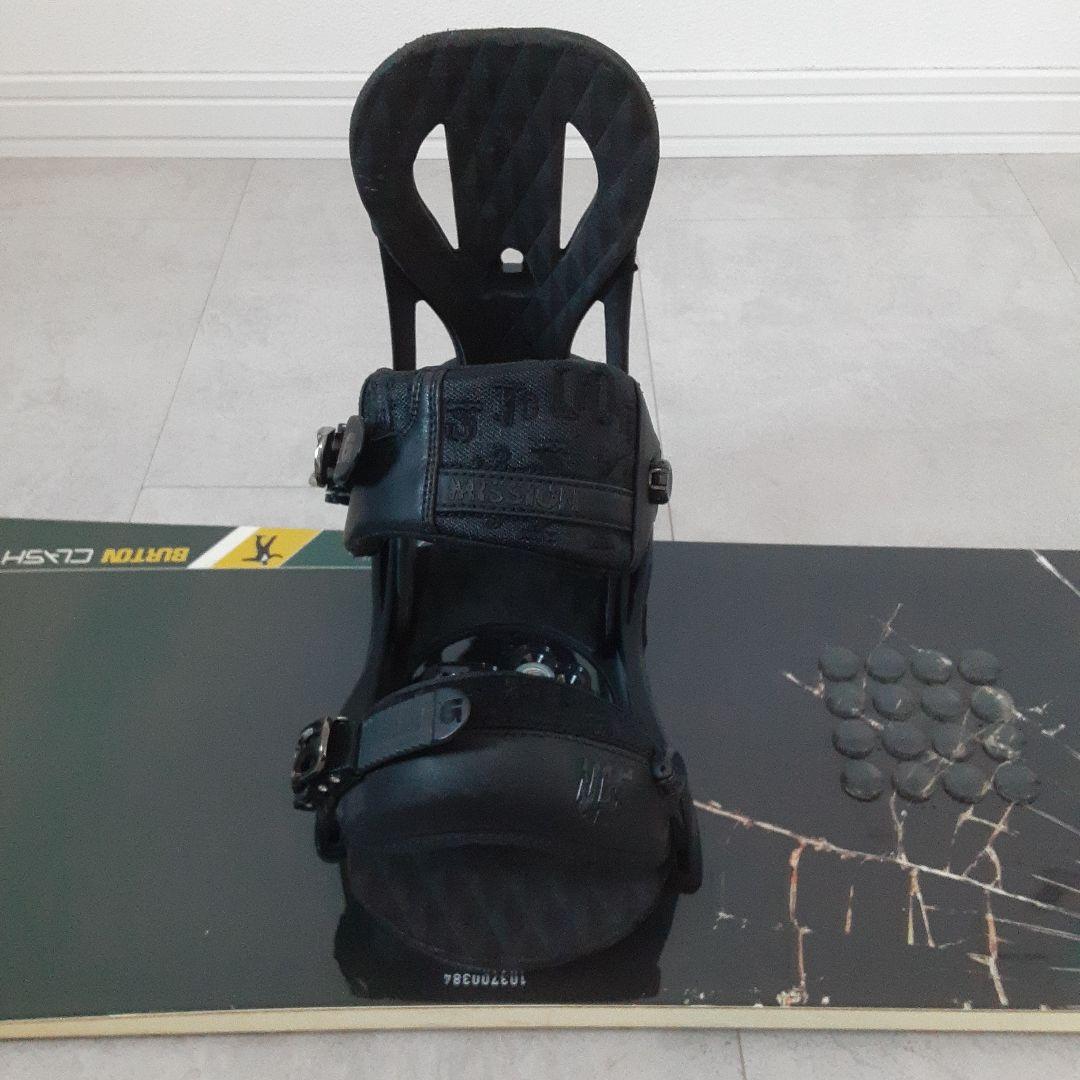 BURTON CLASH 161 スノーボード3点セット カバー＆ビンディング付