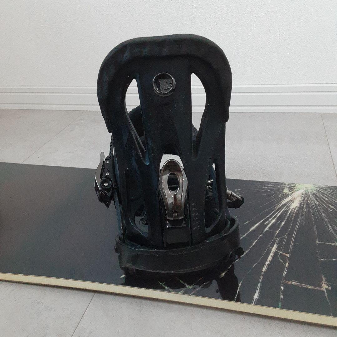 BURTON CLASH 161 スノーボード3点セット カバー＆ビンディング付