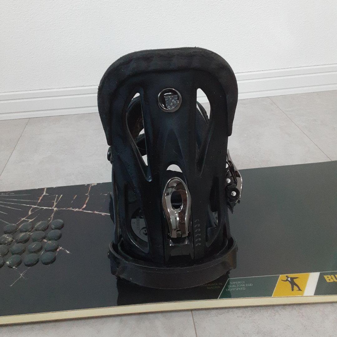 BURTON CLASH 161 スノーボード3点セット カバー＆ビンディング付