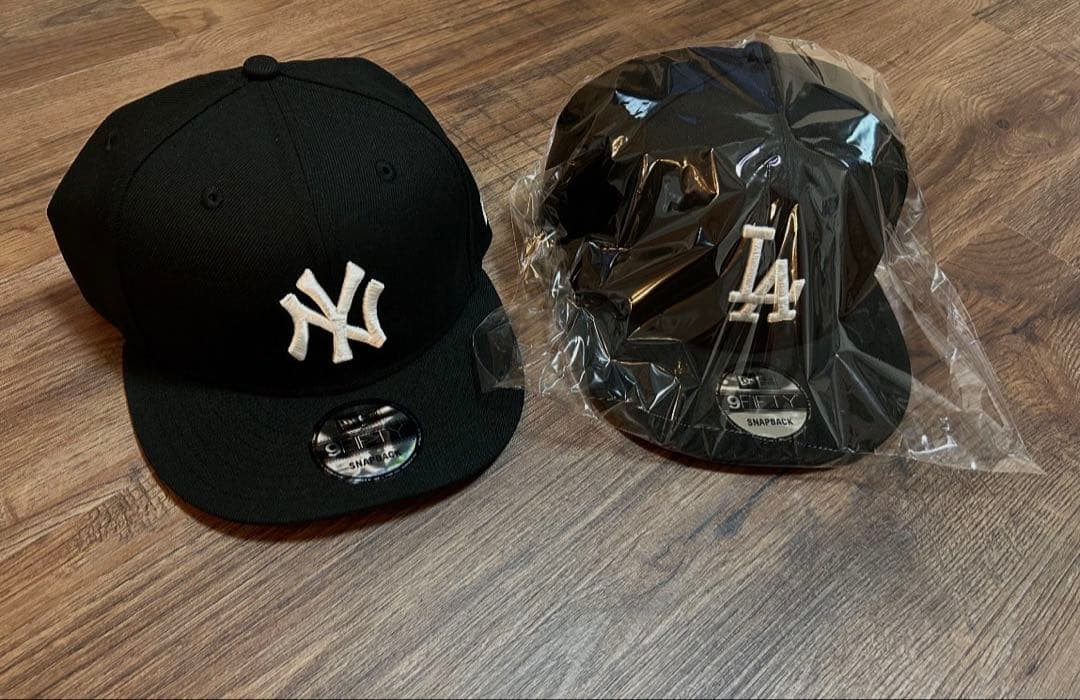 ヤンキース・ドジャース 9FIFTYベースボールキャップ セット