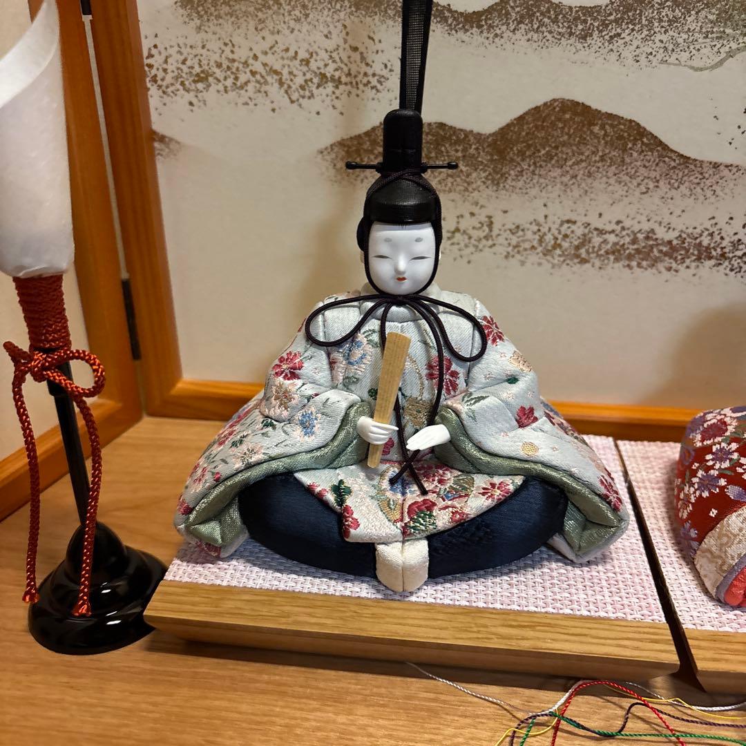 木目込雛人形 伝統的な日本の衣装
