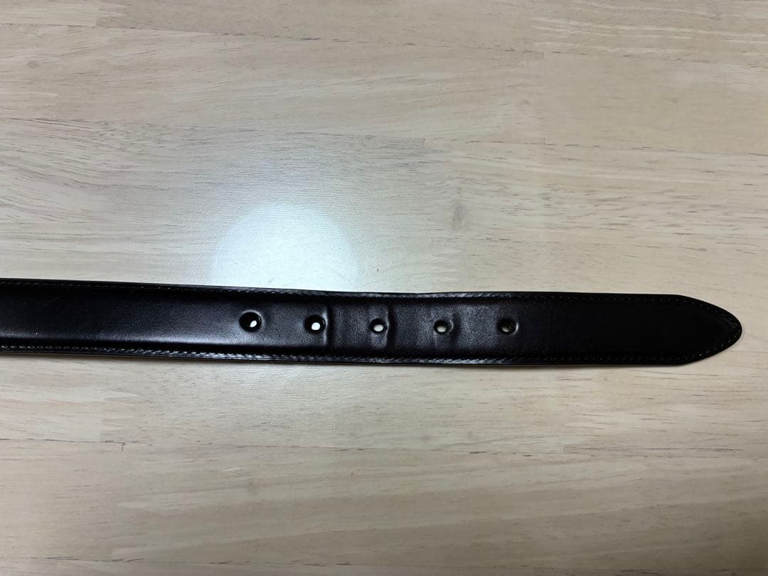 BEAMS+ コードバンベルト　黒　ビームスプラス　BLACK