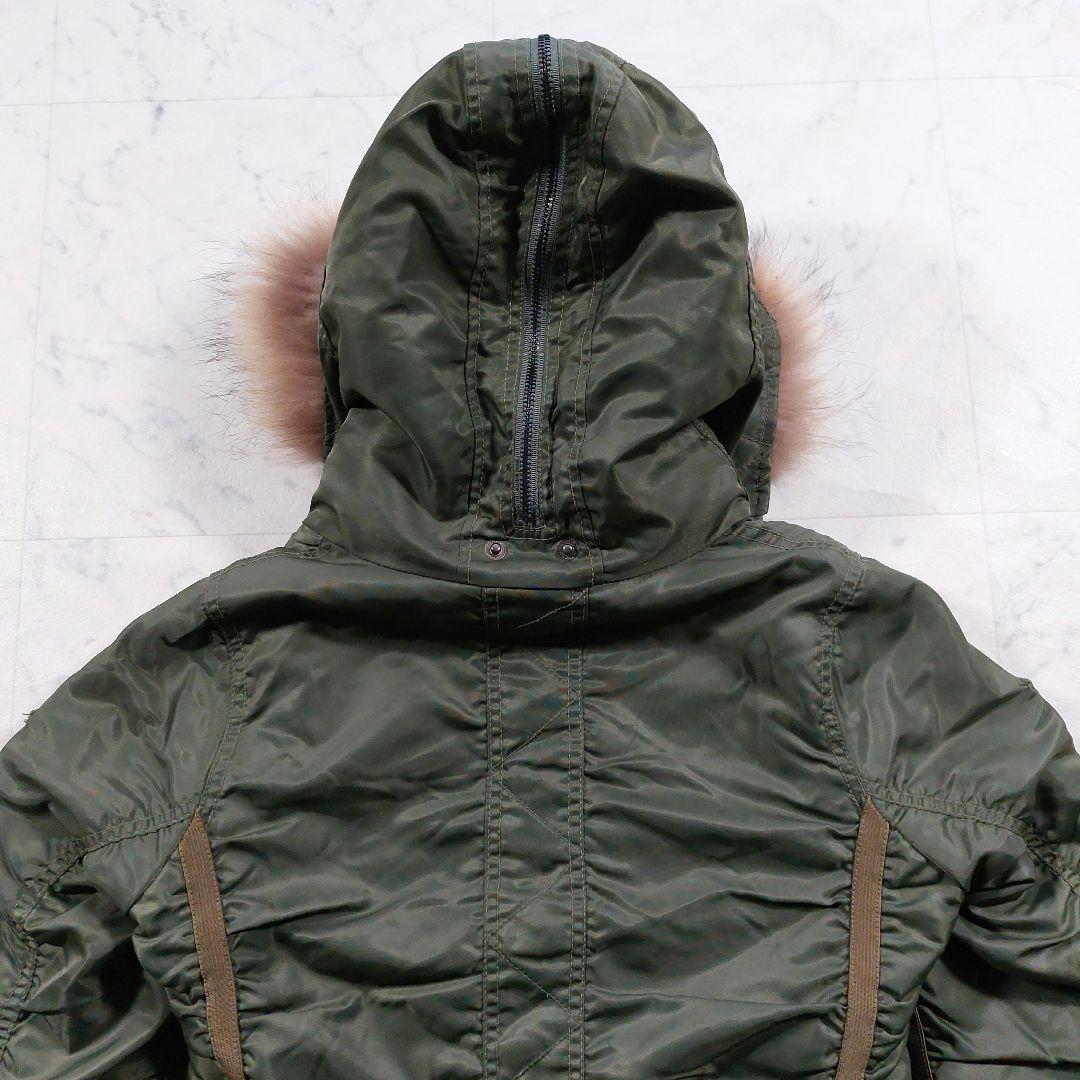 アヴィレックス AVIREX N2B ミリタリージャケット S リアルファー